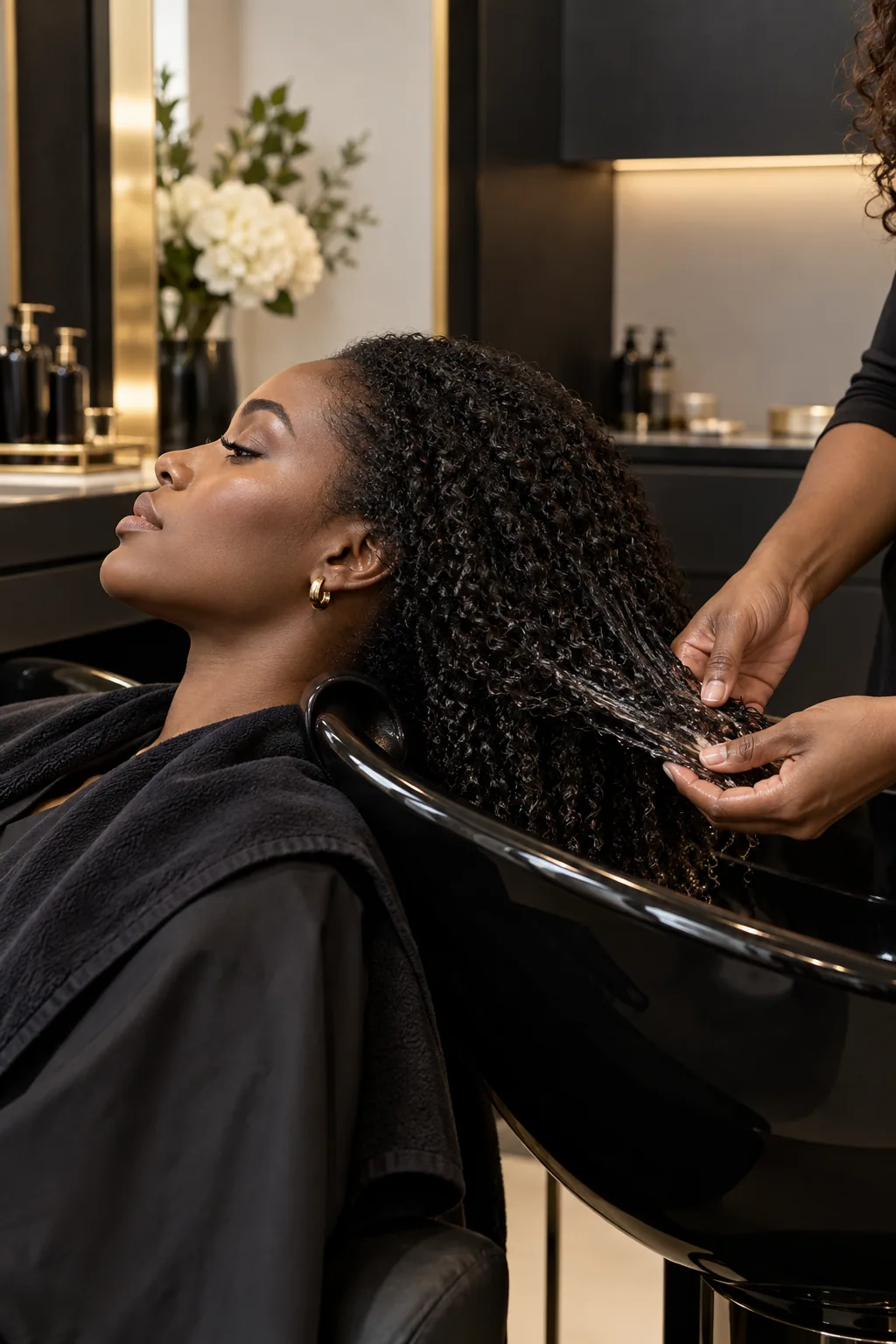 Hair Add-ons editorial inspiration; not a Crown Privé client result